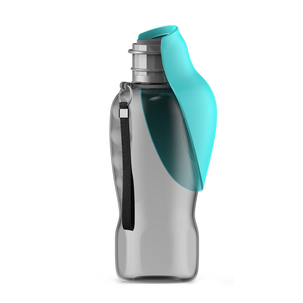 Borraccia Portatile per Cani 800ml Antiperdita Ciotola Pieghevole