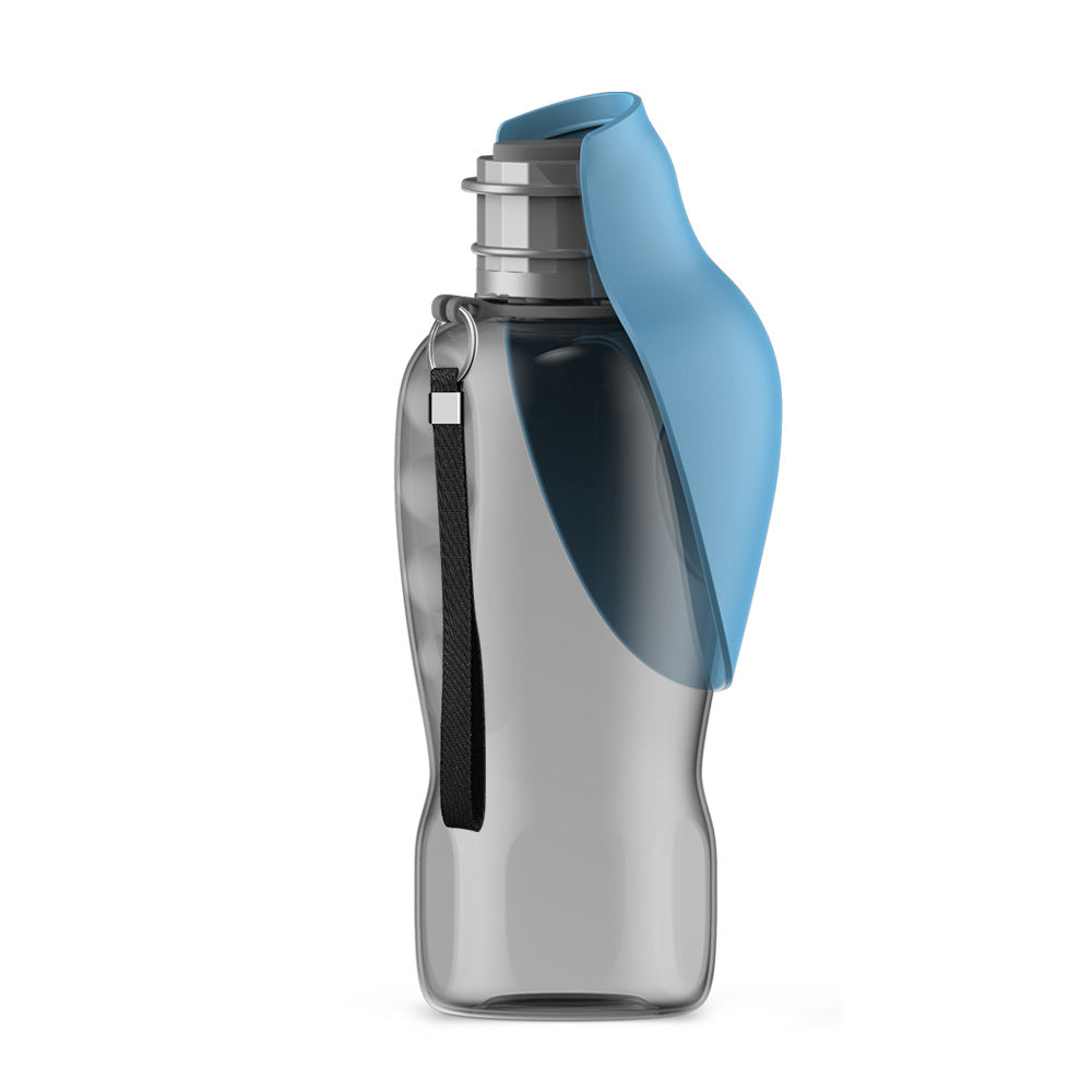 Borraccia Portatile per Cani 800ml Antiperdita Ciotola Pieghevole