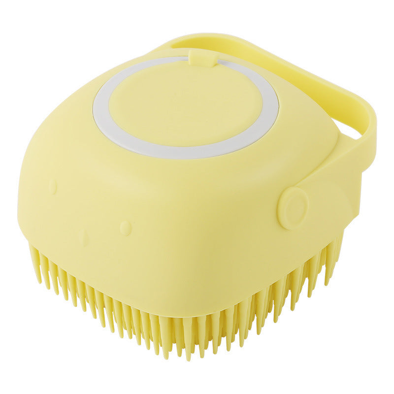 Spazzola Shampoo Silicone per Cani e Gatti Massaggio Bagno Pulizia Pelo