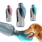 Borraccia Portatile per Cani 800ml Antiperdita Ciotola Pieghevole