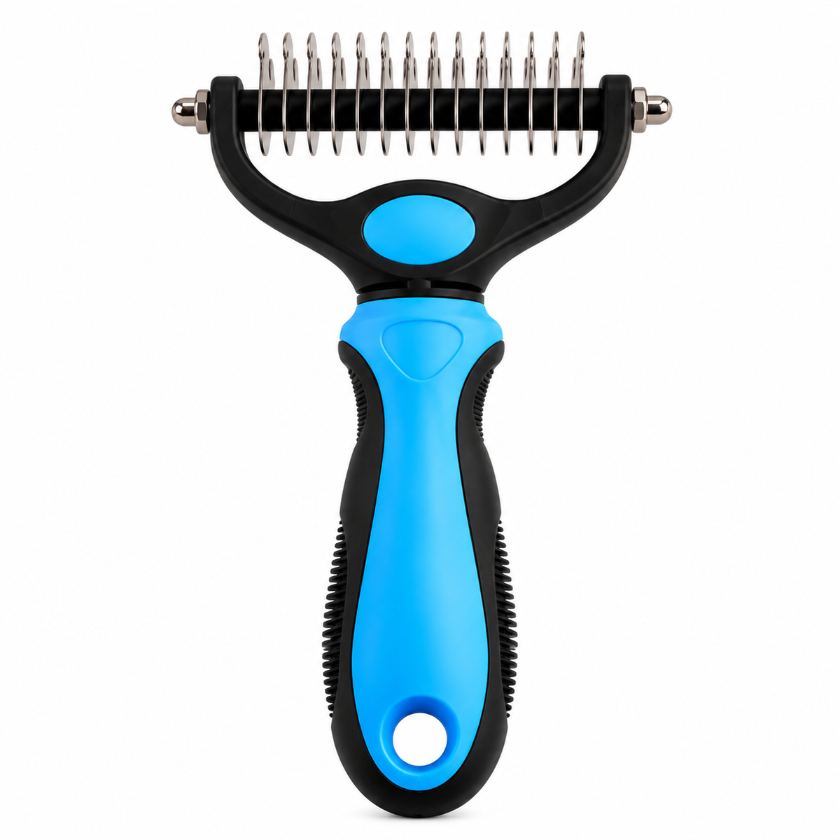 Rastrello a Doppia Lama per Cani – Rimuove Nodi e Sottopelo