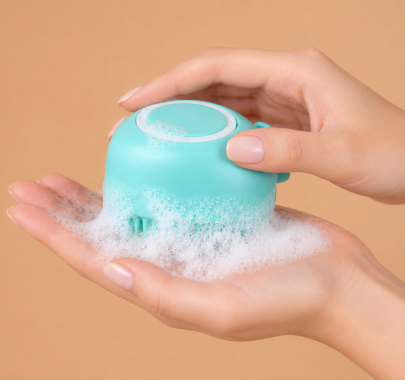 Spazzola Shampoo Silicone per Cani e Gatti Massaggio Bagno Pulizia Pelo